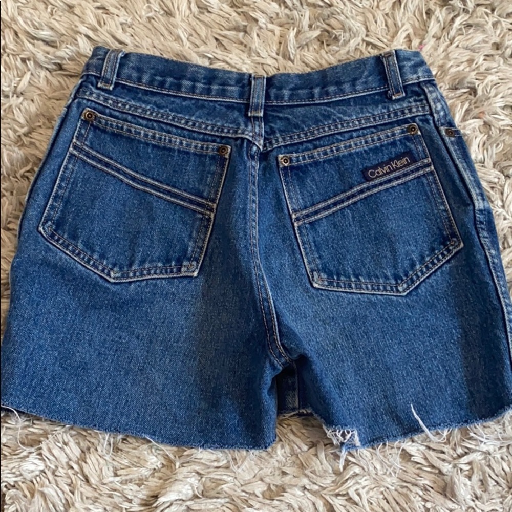 vintage calvin klein high waisted shorts